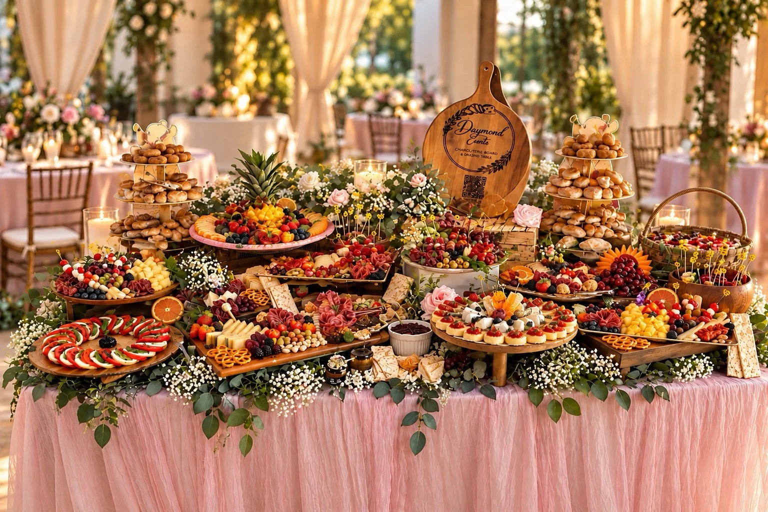 Signature grazing table by Daymond Events